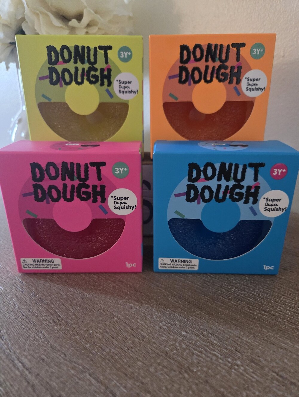 Jadore 4pc Squishy Donut Set